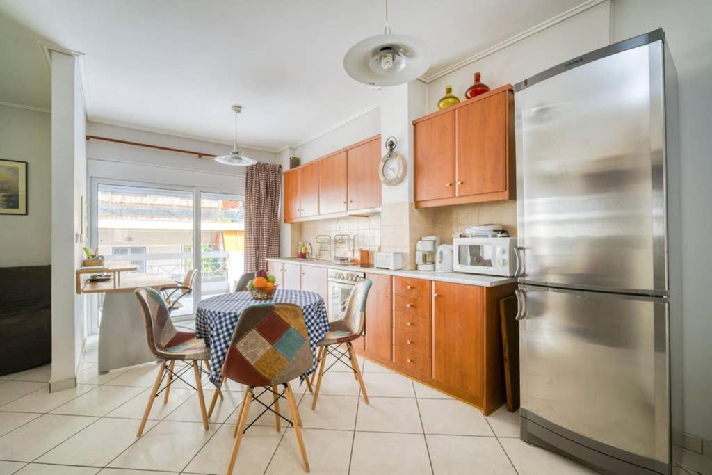 Spacious Family Flat Near Parthenon Free Parking Athen Exterior foto