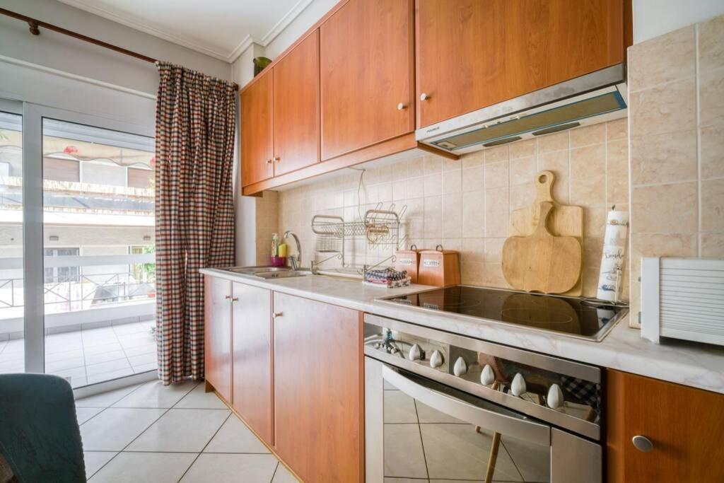 Spacious Family Flat Near Parthenon Free Parking Athen Exterior foto