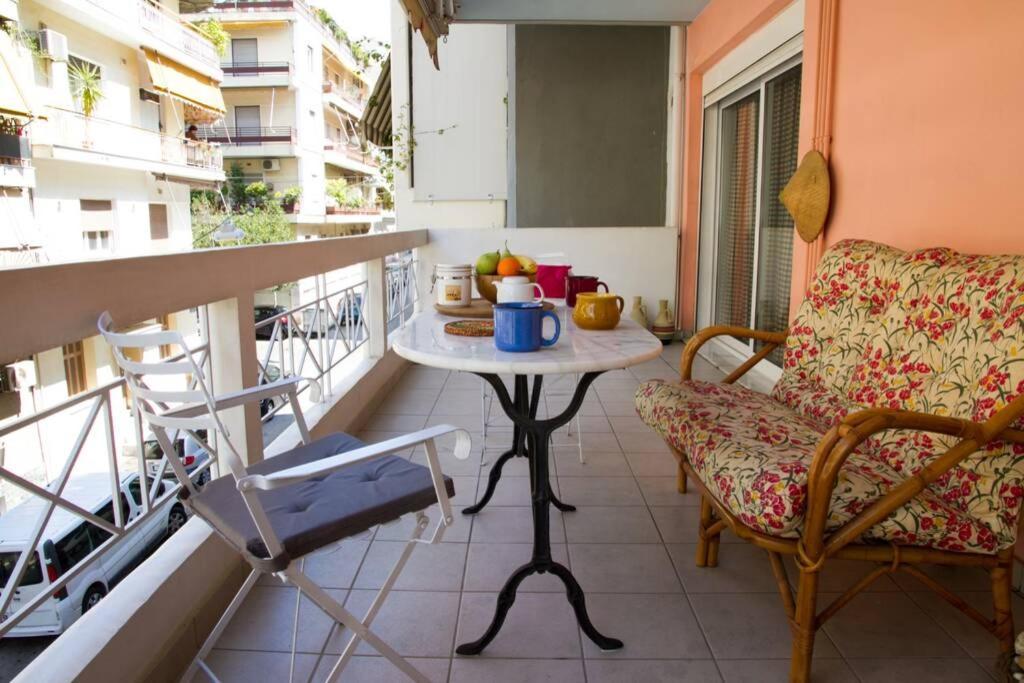 Spacious Family Flat Near Parthenon Free Parking Athen Exterior foto