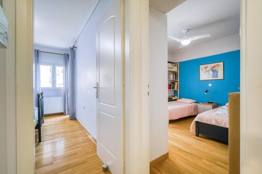 Spacious Family Flat Near Parthenon Free Parking Athen Exterior foto