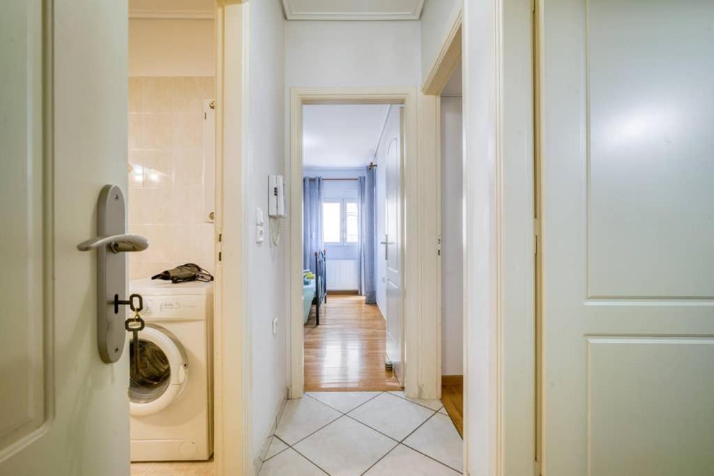 Spacious Family Flat Near Parthenon Free Parking Athen Exterior foto