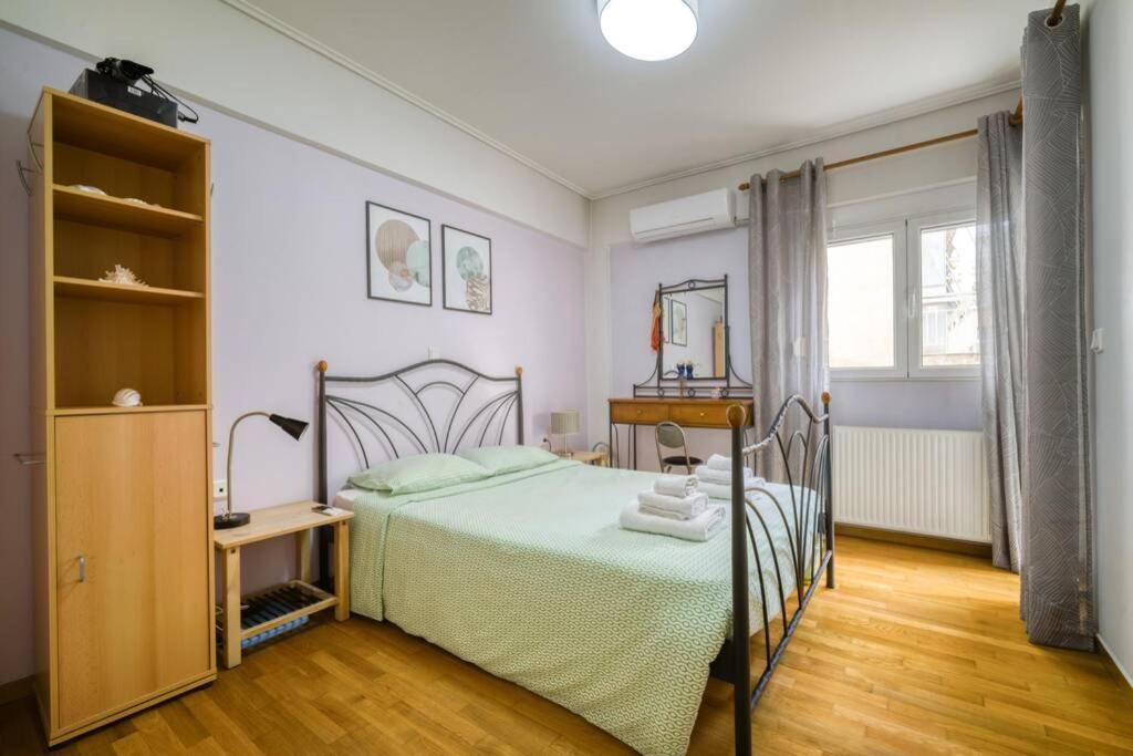 Spacious Family Flat Near Parthenon Free Parking Athen Exterior foto