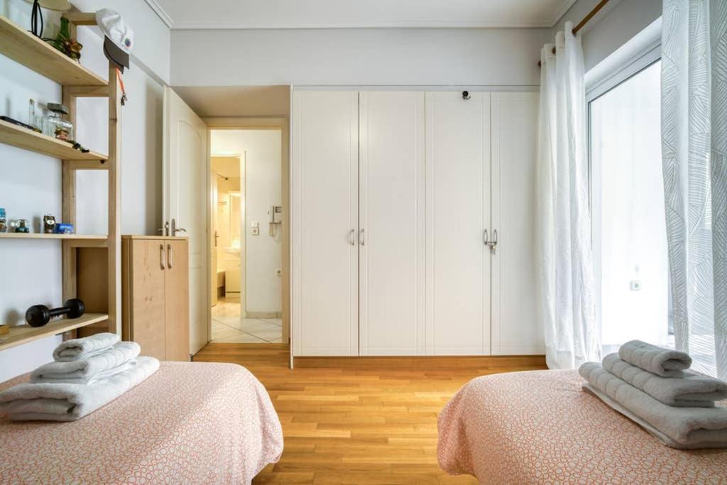 Spacious Family Flat Near Parthenon Free Parking Athen Exterior foto